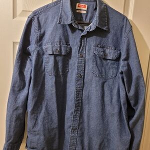 Wrangler Long Sleeve Denim Shirt